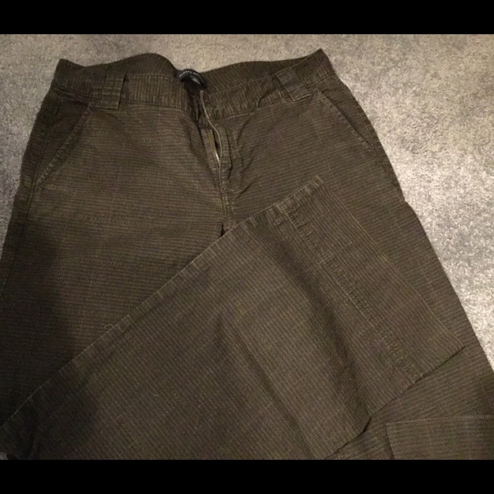 Banana Republic brown trouser stretch pants.